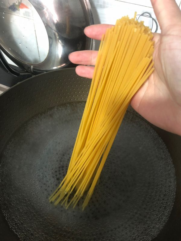 黑椒牛柳炒意粉