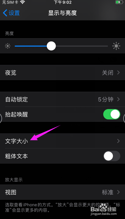 苹果手机显示字体太小了怎么办?怎么调大?
