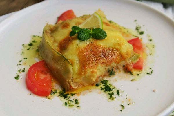 肉酱蔬菜千层面