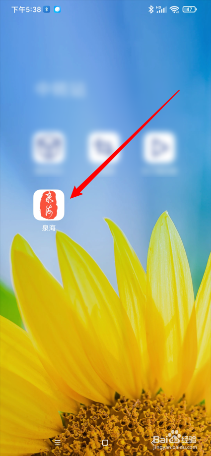 泉海app在哪查看我的收藏