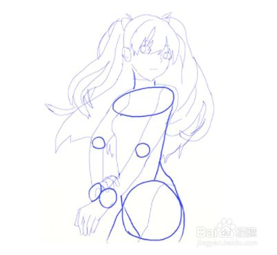 如何画动漫女孩