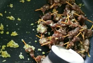 牙签牛肉怎么做