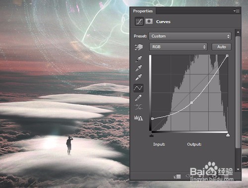 PS教程,逼真云端特效打造教学。
