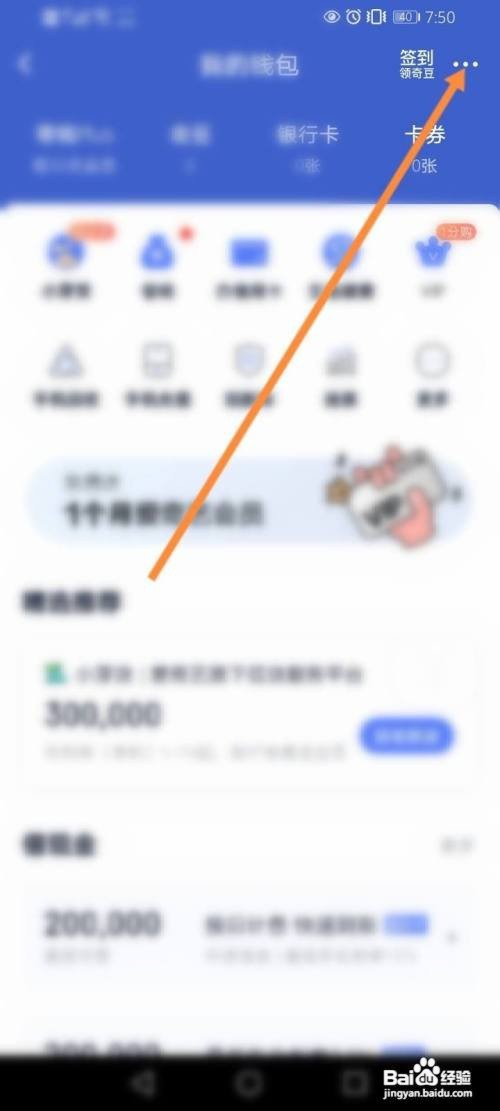 爱奇艺怎么开启钱包锁