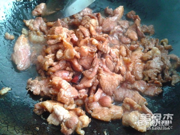 青椒炒肉的做法