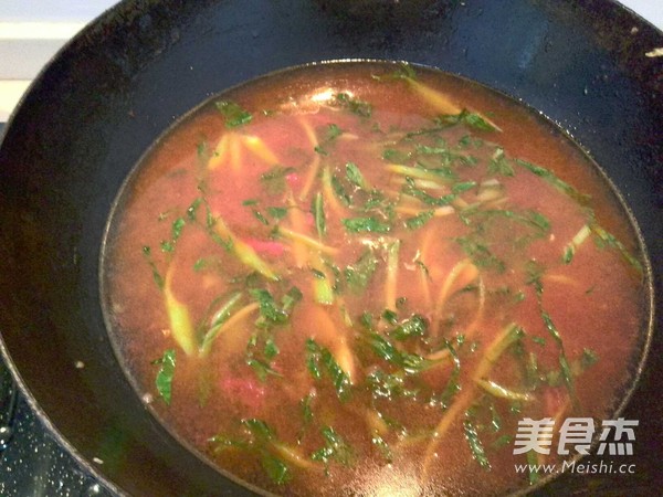 西红柿手擀面