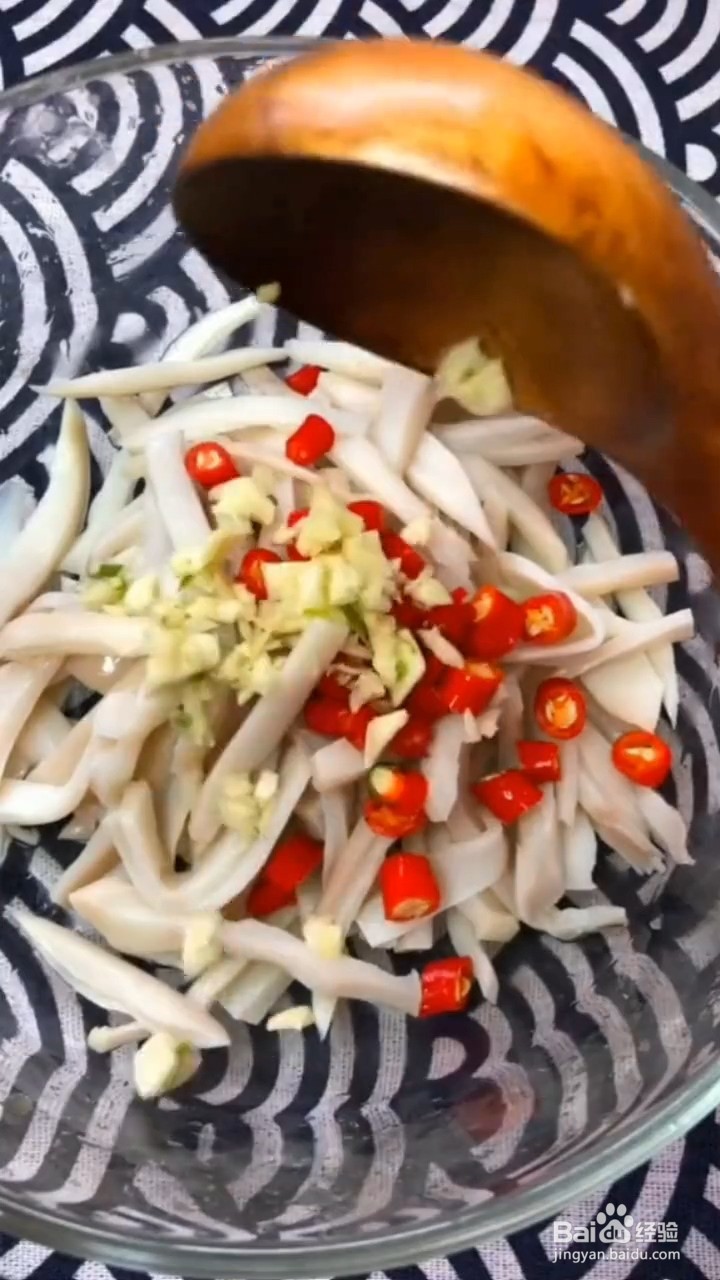 凉拌杏鲍菇在家要怎么做