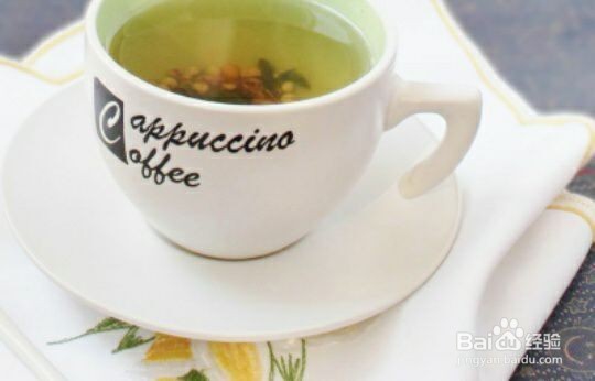 自制菱仁薏米茶