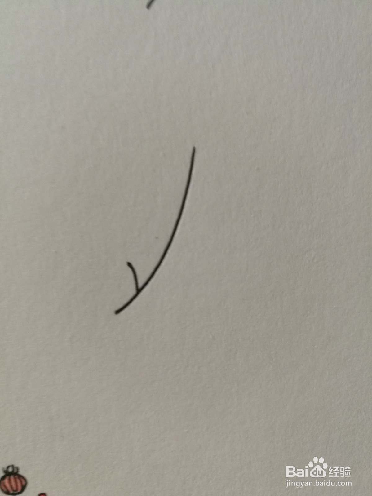 小草简笔画之画法十四