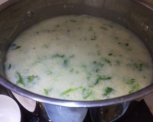 小米疙瘩汤的做法