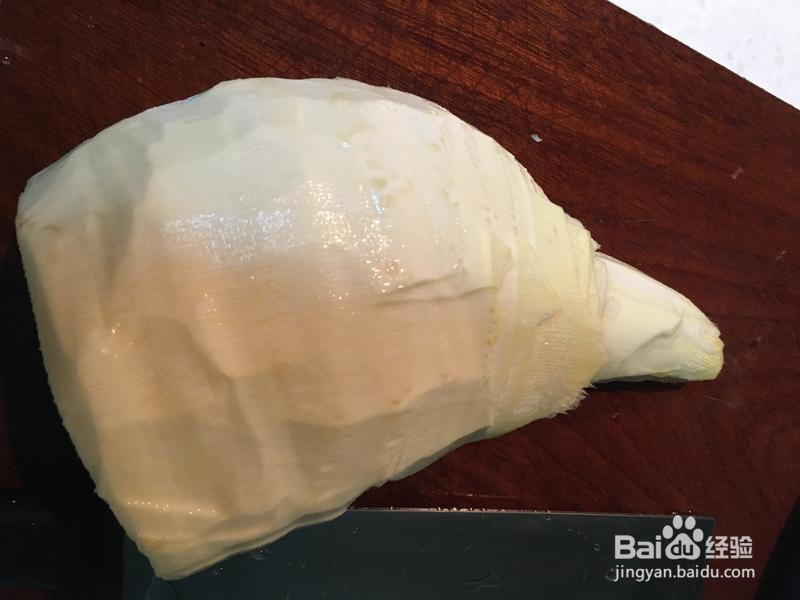 腊肉炒冬笋的做法