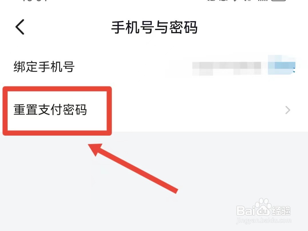 西瓜视频如何重置支付密码