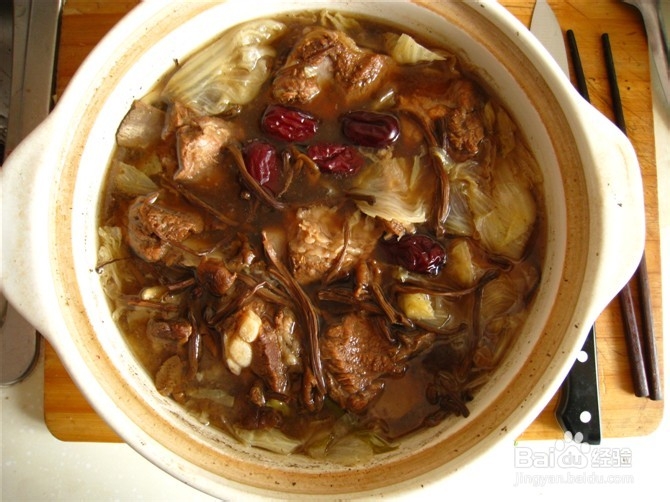 茶树菇排骨煲【绝对原创】