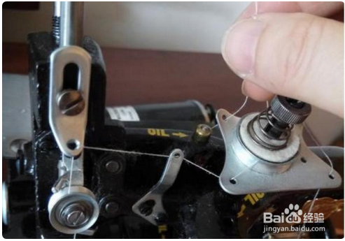 五线机穿线步骤图解