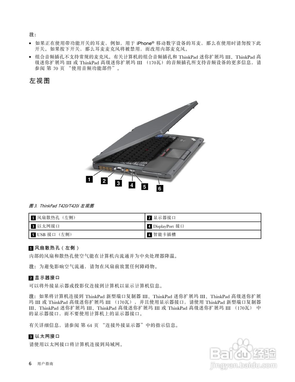IBM(ThinkPad)T420i笔记本电脑使用说明书:[3]
