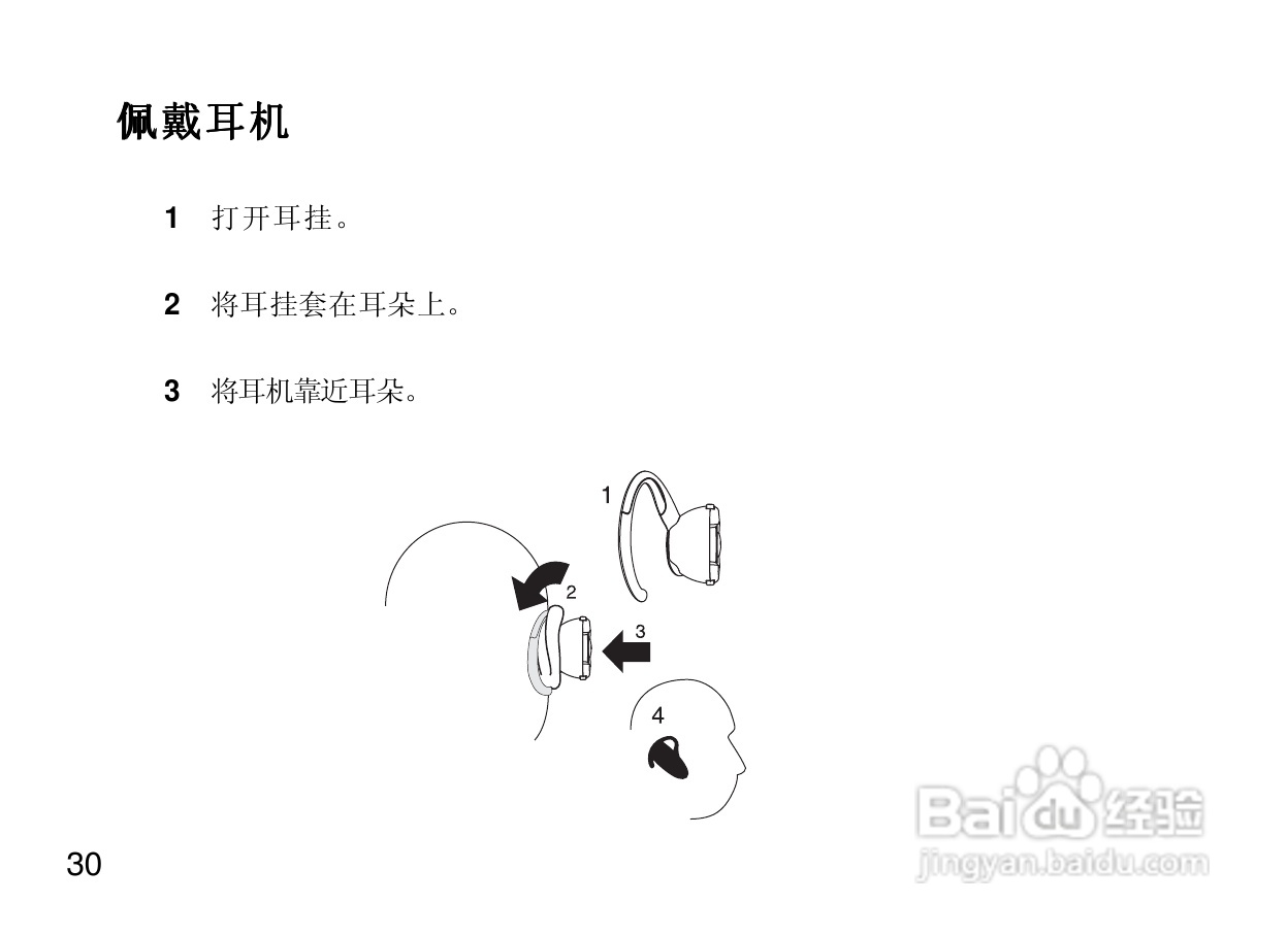 摩托罗拉H300蓝牙耳机使用说明书:[4]