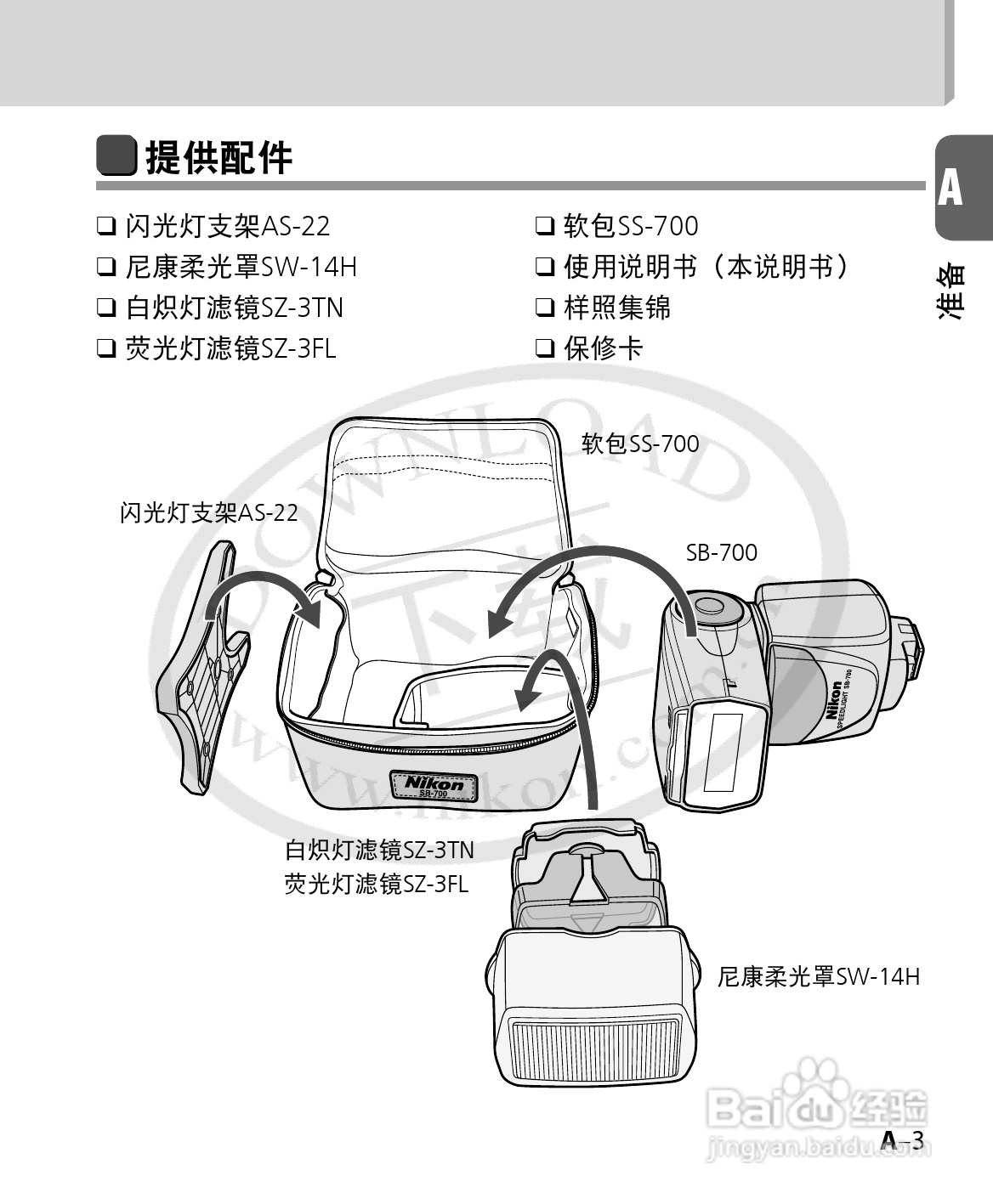 尼康SB-700数码相机使用说明书:[1]