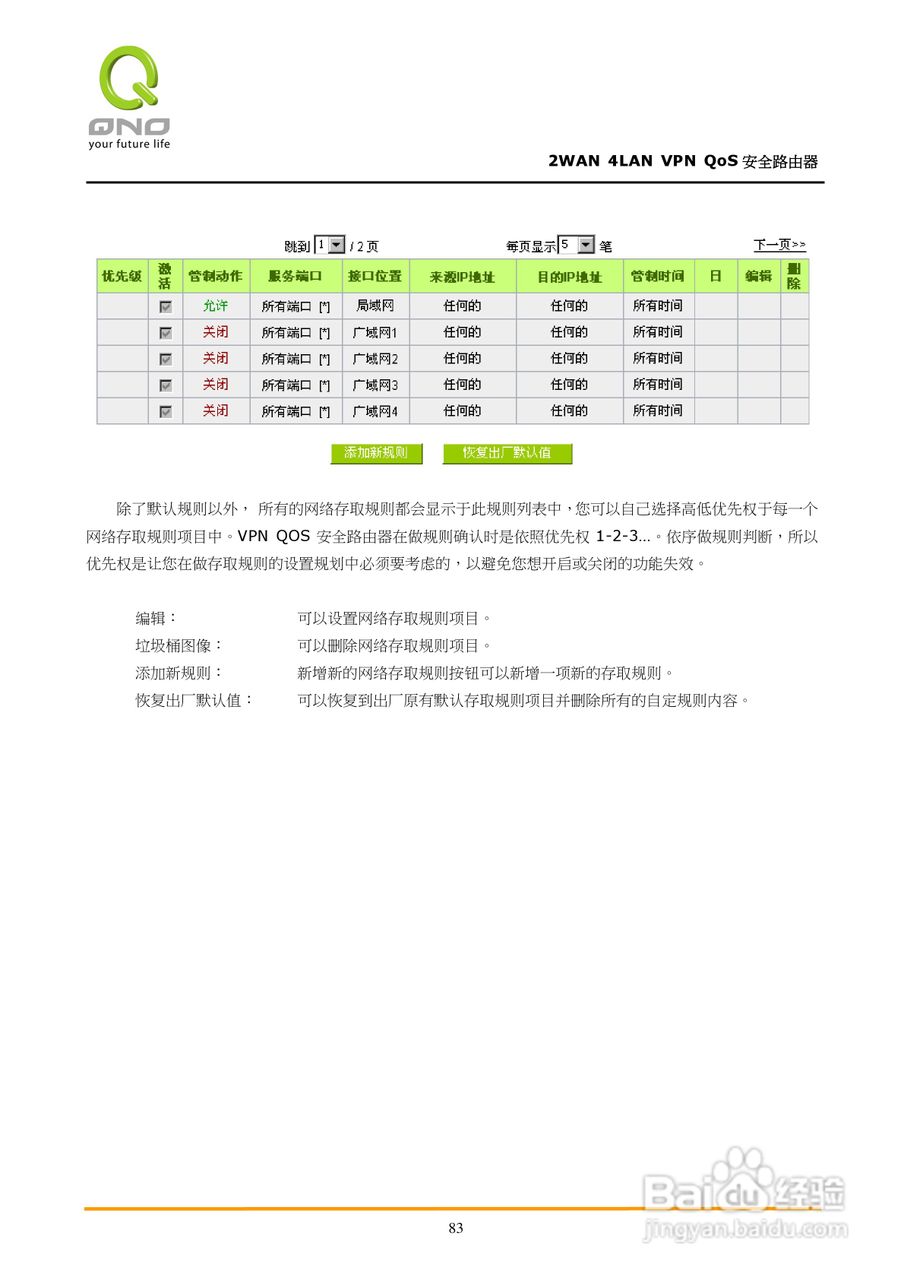 侠诺QVM350路由器使用说明书:[9]