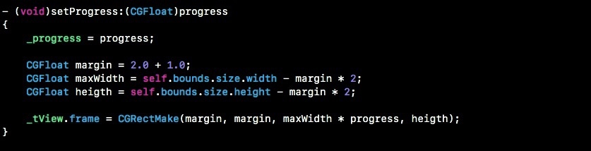 iOS如何实现条形进度条加载效果