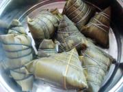 端午粽飘香——豆沙龙舟粽