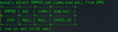 MYSQL多行合并统计,数据库显示多列计算结果