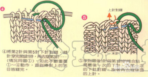 织毛衣的详细收针方法.
