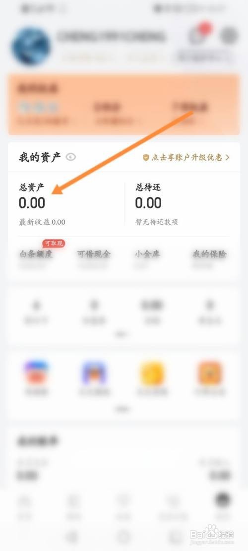 京东金融APP查看收益记录的方法