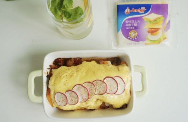 香浓芝士肉酱南瓜