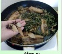 冬吃干，夏吃鲜——充满冬日气息的干豆角烧排骨