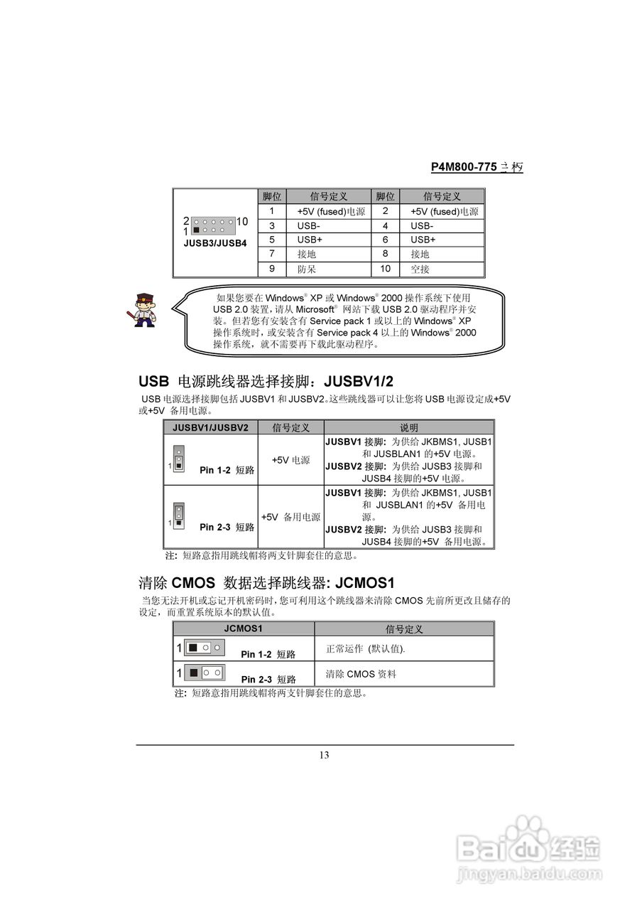 青云 P4M800-775主板说明书:[2]