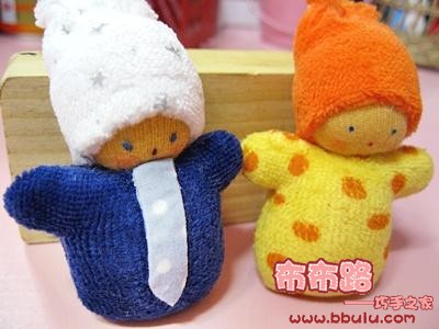 手工布艺超可爱小迷糊娃娃