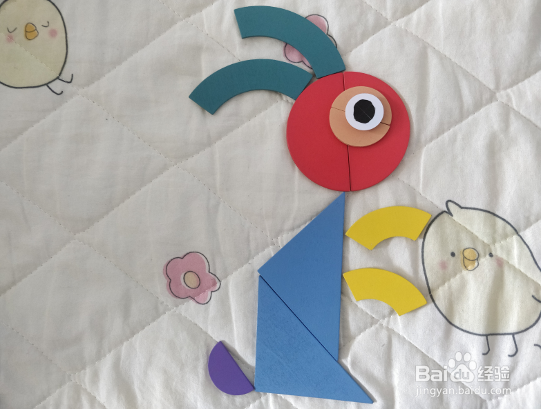 用幼儿积木怎么拼一只兔子