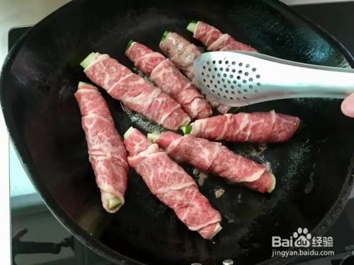 怎样做出家常菜系列之黄瓜牛肉卷