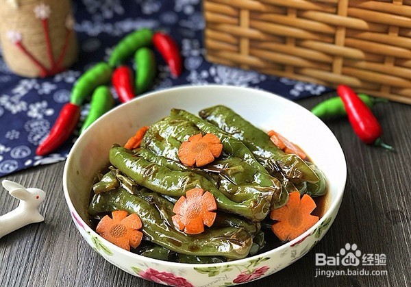 糖醋虎匹椒#素菜吃出肉味来#