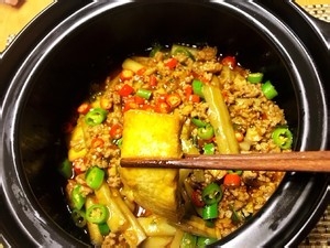 豆腐茄子煲的做法