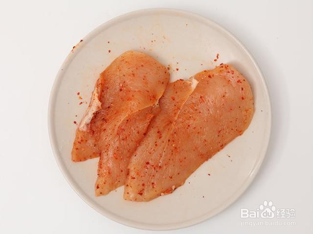 香辣鸡胸肉的做法