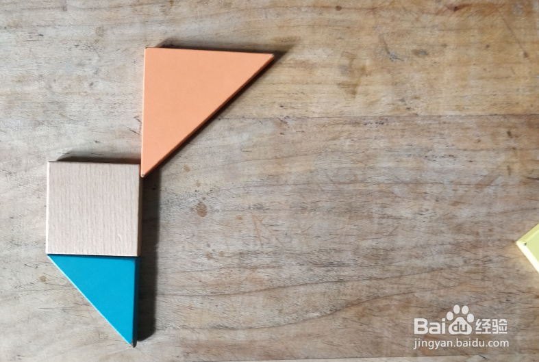 用七巧板怎样拼一只饿得耷拉头的鸟儿？