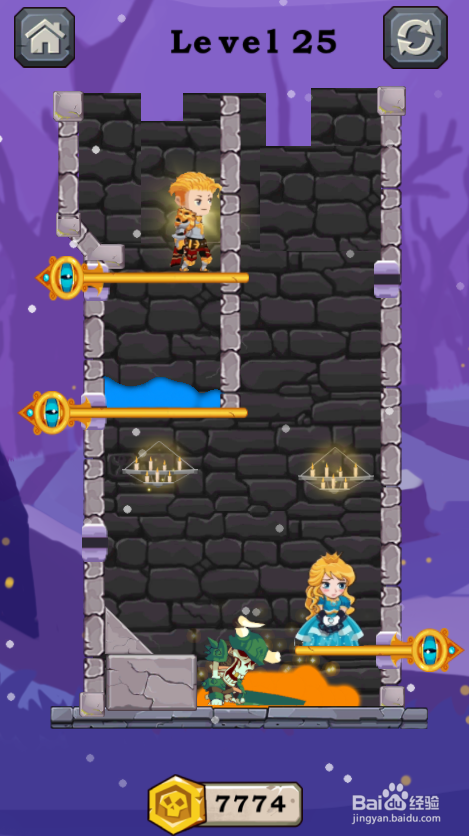 如何顺利营救Level 25里的公主