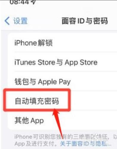 苹果手机怎么取消自动填充密码