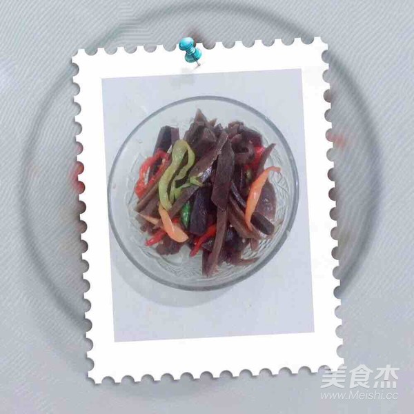 辣炒咸菜的做法