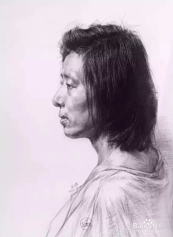 素描头像每个角度分别该怎么画呢