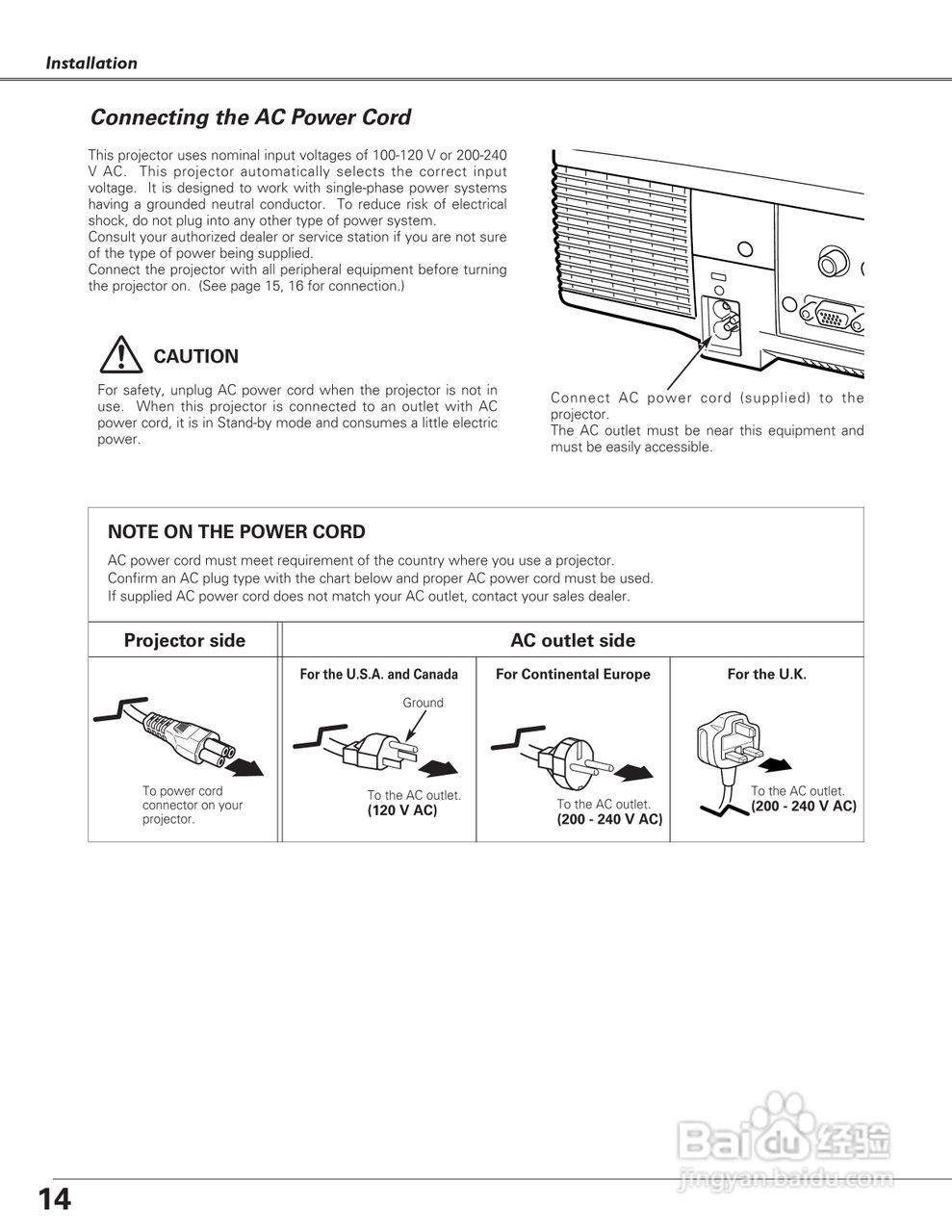 三洋 PLC-SW35投影机说明书:[2]