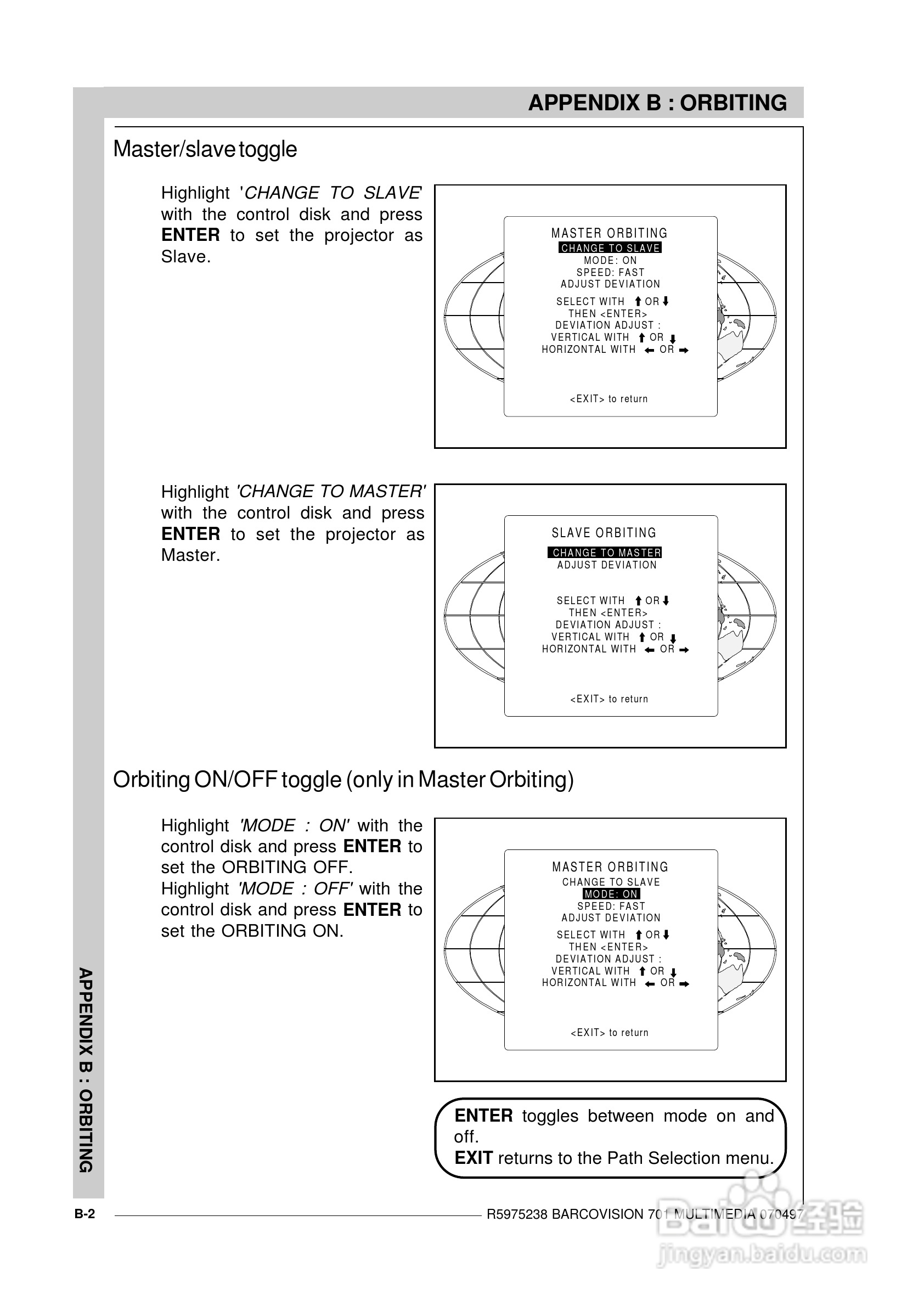 Barco巴可 VISION 701投影机说明书:[14]