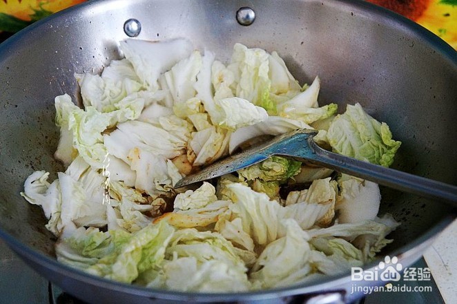 酸辣白菜的做法