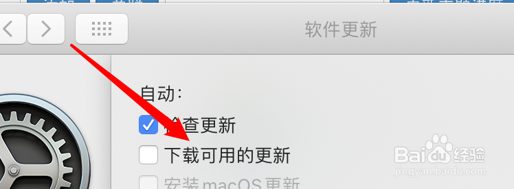 mac电脑怎么设置自动下载可用的更新