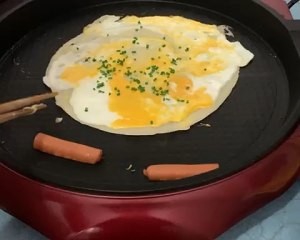 既简单又好吃的鸡蛋煎饼