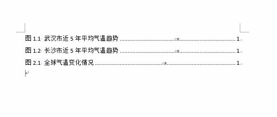 office2010插图索引与附表索引