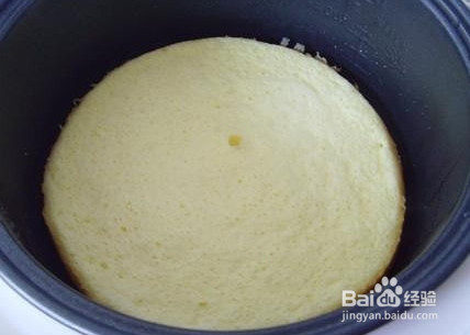 教你如何用电饭锅做美味蛋糕