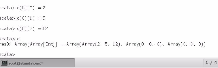 Scala 2.11 基础操作