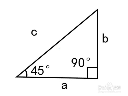 直角三角形斜边怎么算